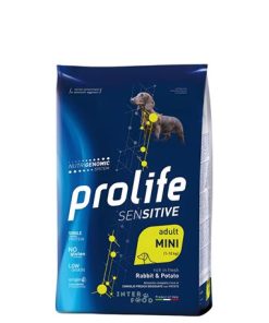 Alternative view of PROLIFE Sensitive Adult Rabbit & Potato – Mini – 2kg