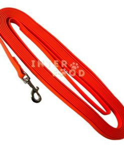 Lunghina in fettuccia di BioThane arancione