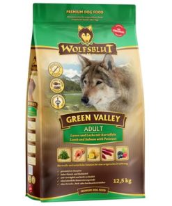 WOLFSBLUT Green Valley – Lamm und Lachs – Adult – 12.5kg