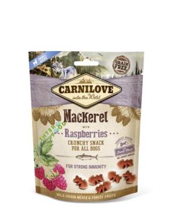 Alternative view of Carnilove Crunchy Mackerel with Raspberries – 200g