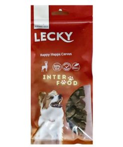 Alternative view of Schweizer – Lecky Happy Happs – Bocconcini per cani con cervo – 120gr