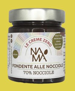 Crema di nocciole e cacao fondente senza zuccheri aggiunti